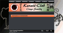 Desktop Screenshot of karate-clayesouilly.net